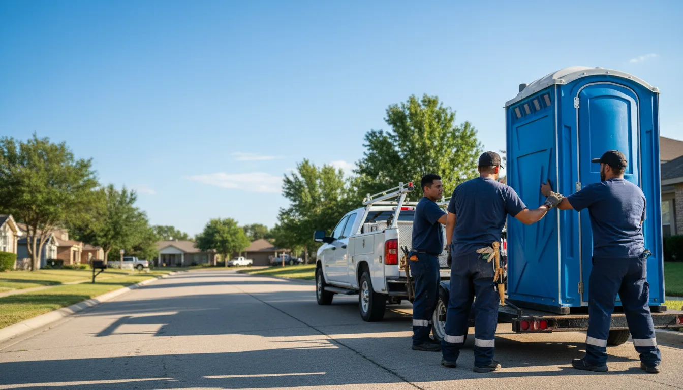 Portable Toilet Rental in Montague, TX near me